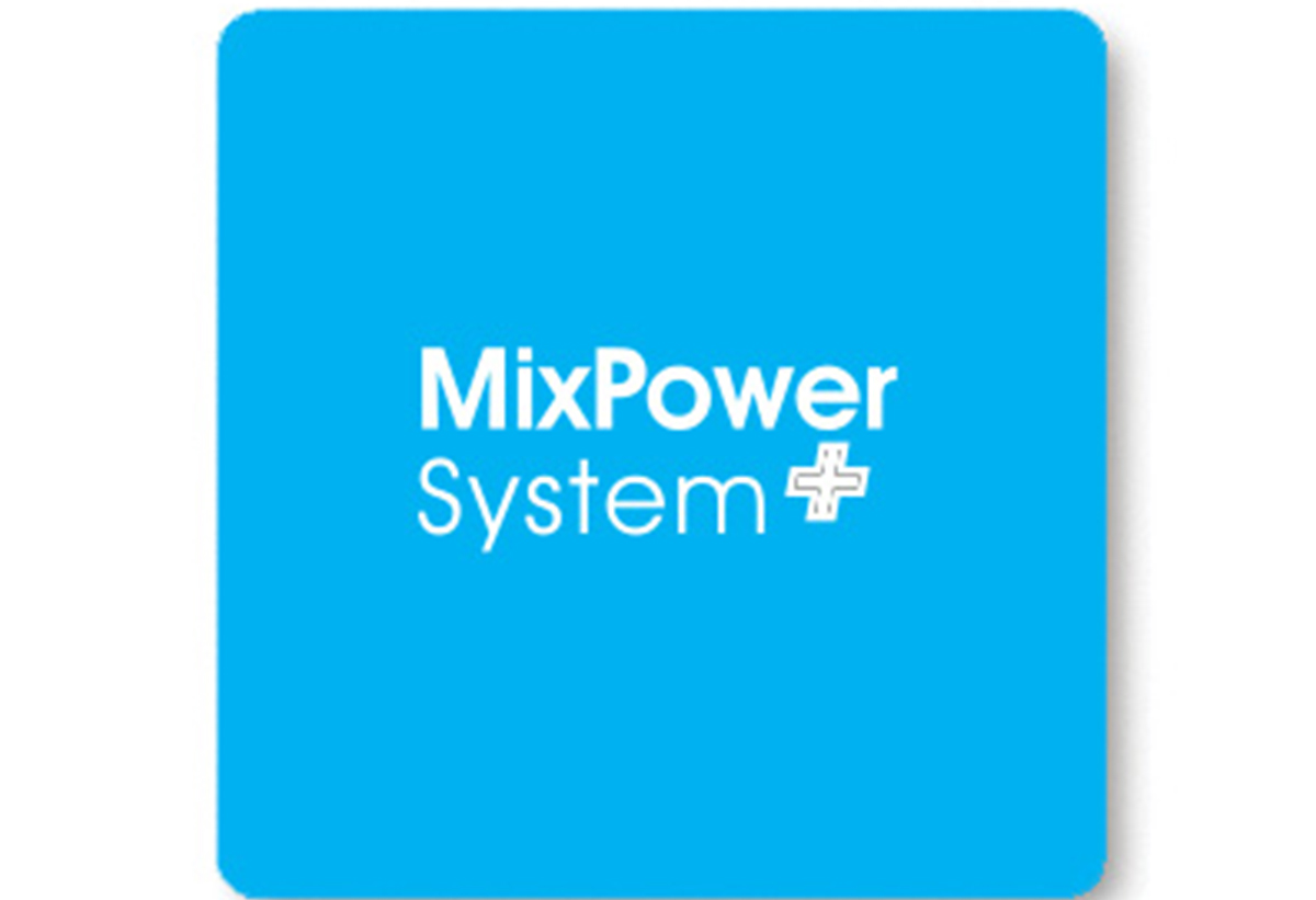 Απεικονίζεται το Mix Power + σε μπλε πλαίσιο
